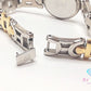 ジバンシィ GIVENCHY レディース 腕時計 D.A.L.90 ゴールド シルバー SS GP ブレス ロゴ アナログ クォーツ QZ ウォッチ 【中古】【送料無料】 ht5465