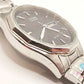 シチズン CITIZEN エコ ドライブ メンズ 腕時計 デイデイト E101-S053412 ソーラー 黒 ブラック シルバー SS ブレス アナログ クォーツ QZ ウォッチ Eco Drive  【中古】【送料無料】 ht5458