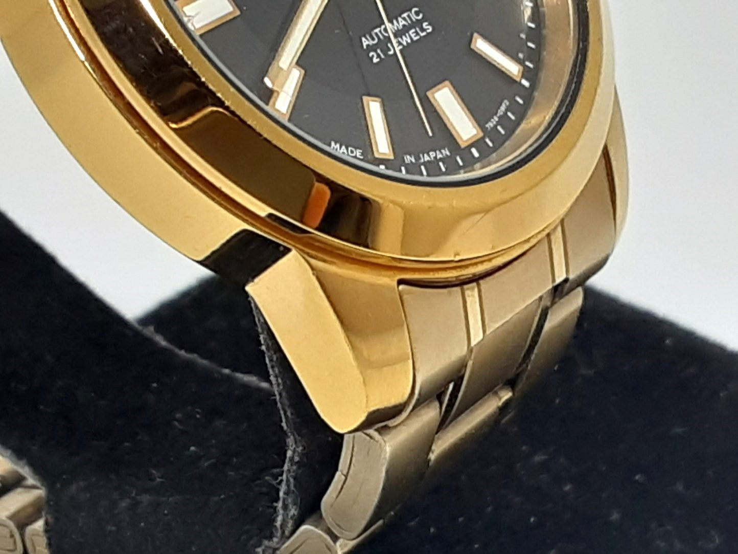 セイコー SEIKO ファイブ 5 SNKK22 7S26-02W0 自動巻き メンズ 腕時計 デイデイト 黒 ブラック ゴールド SS GP ブレス アナログ オートマ AT ウォッチ FIVE ヴィンテージ アンティーク 【中古】【送料無料】 ht5516