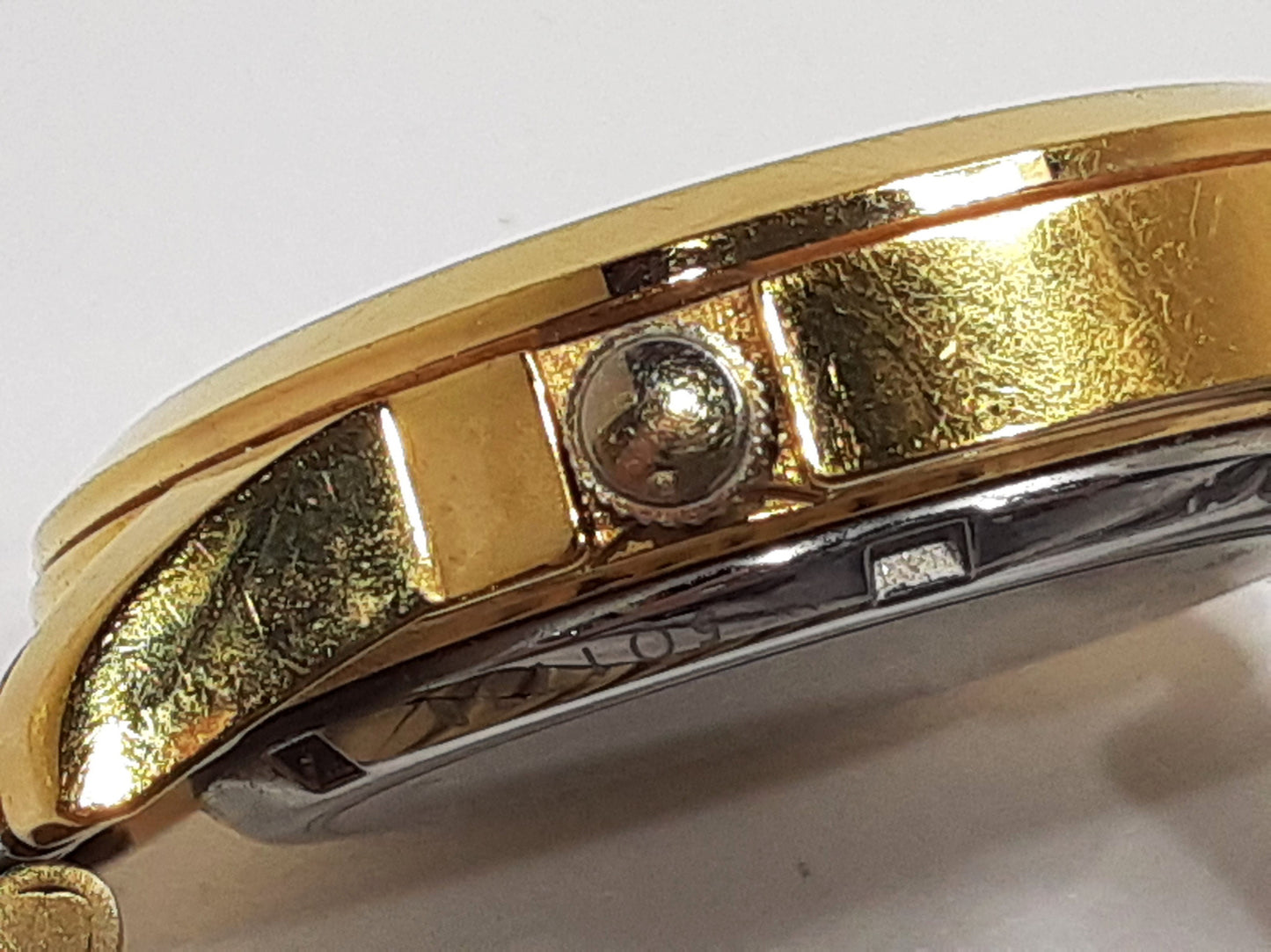 セイコー SEIKO ファイブ 5 SNKK22 7S26-02W0 自動巻き メンズ 腕時計 デイデイト 黒 ブラック ゴールド SS GP ブレス アナログ オートマ AT ウォッチ FIVE ヴィンテージ アンティーク 【中古】【送料無料】 ht5516