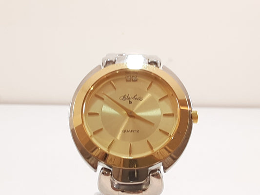 クロシェット Clochette ユニセックス ボーイズ 腕時計 OCM-047 ゴールド シルバー SS ブレス アナログ クォーツ QZ ウォッチ メンズ レディース 【中古】【送料無料】 ht5525
