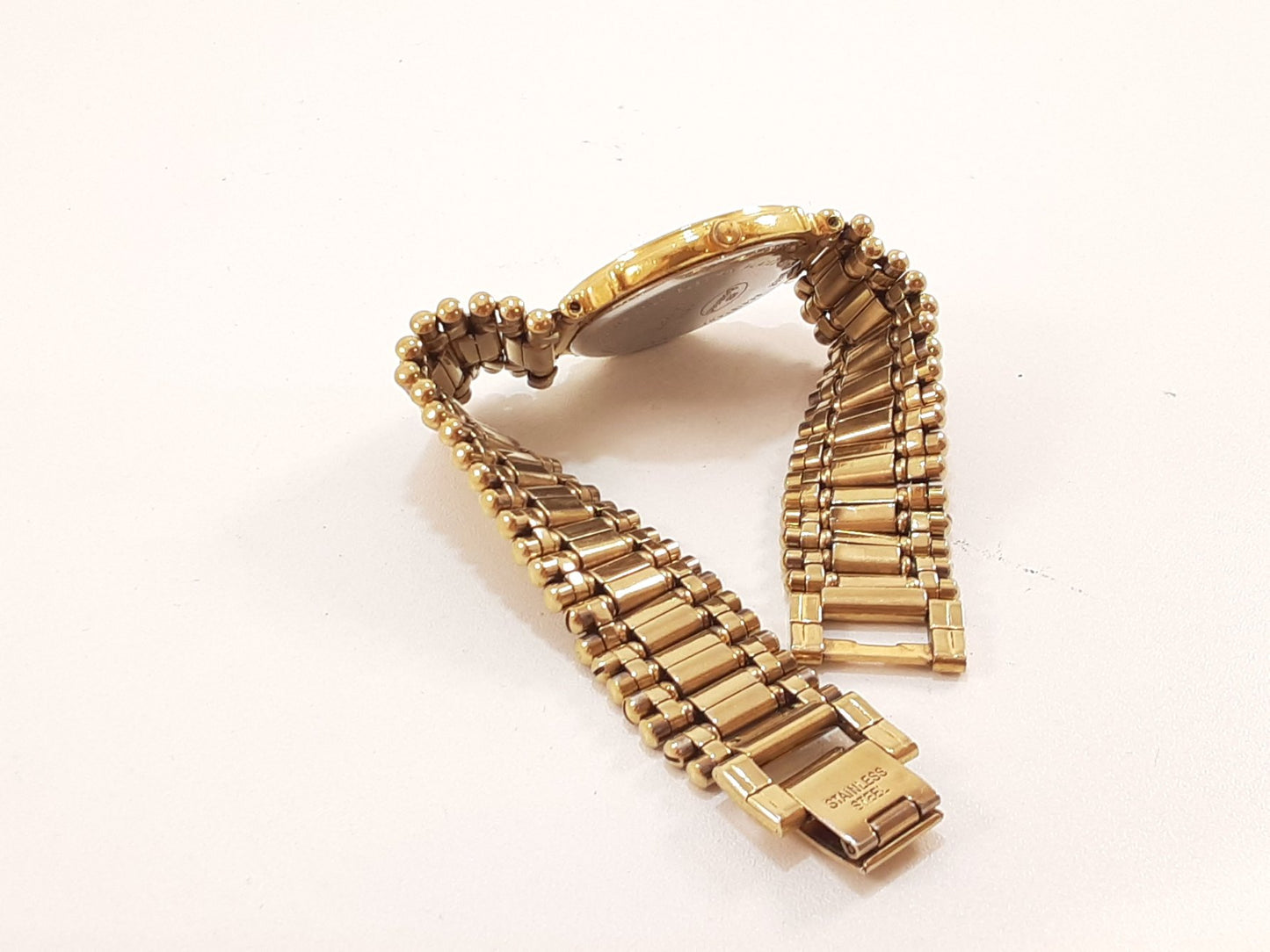 ベルモンド Belmond ユニセックス 腕時計 C761 ゴールド SS GP ブレス アナログ クォーツ QZ ウォッチ メンズ レディース 【中古】【送料無料】 ht5526