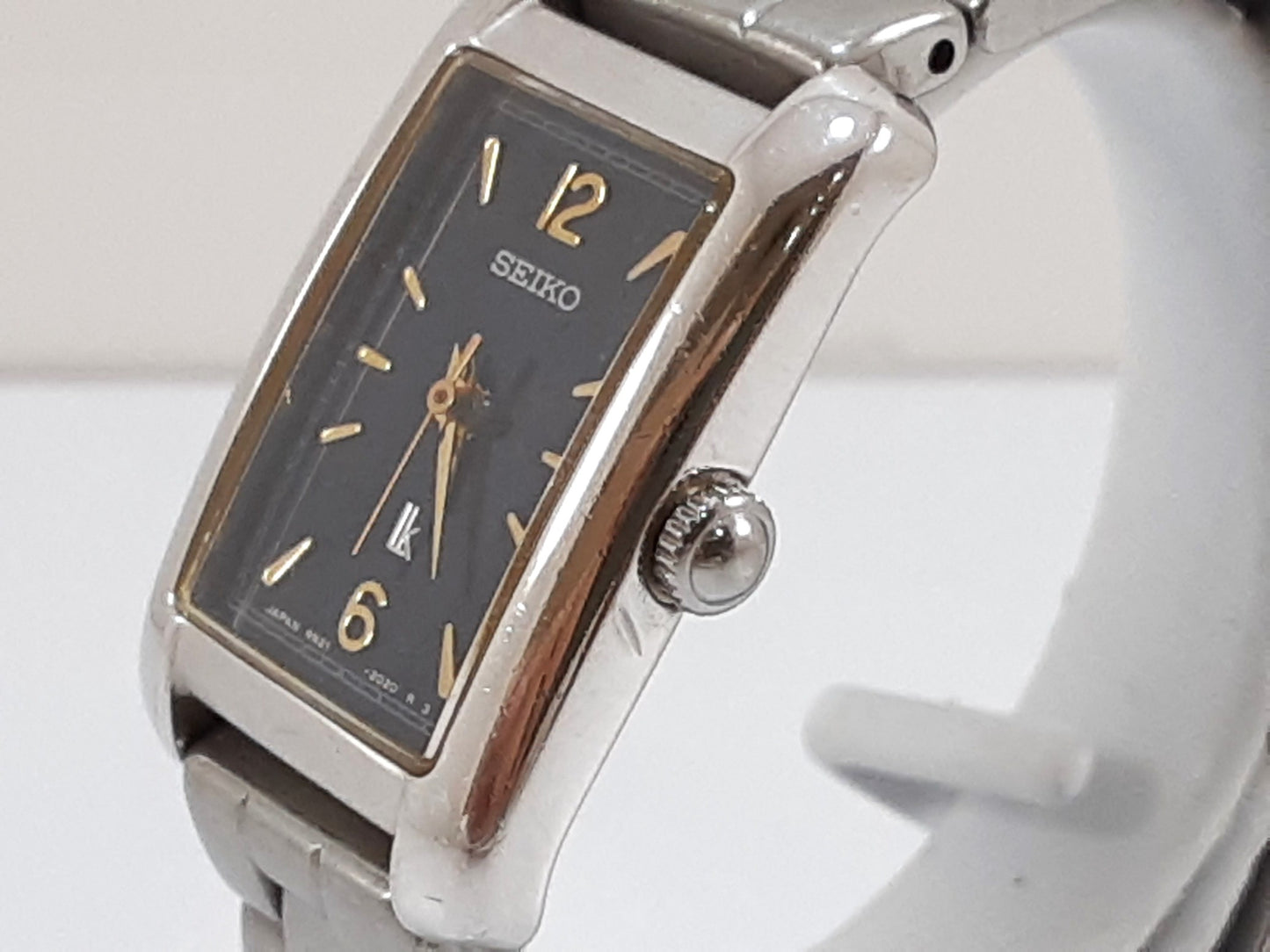 セイコー SEIKO ルキア LUKIA レディース 腕時計 4N21-5260 黒 ブラック シルバー SS アナログ クォーツ QZ ウォッチ 【中古】【送料無料】ht5539