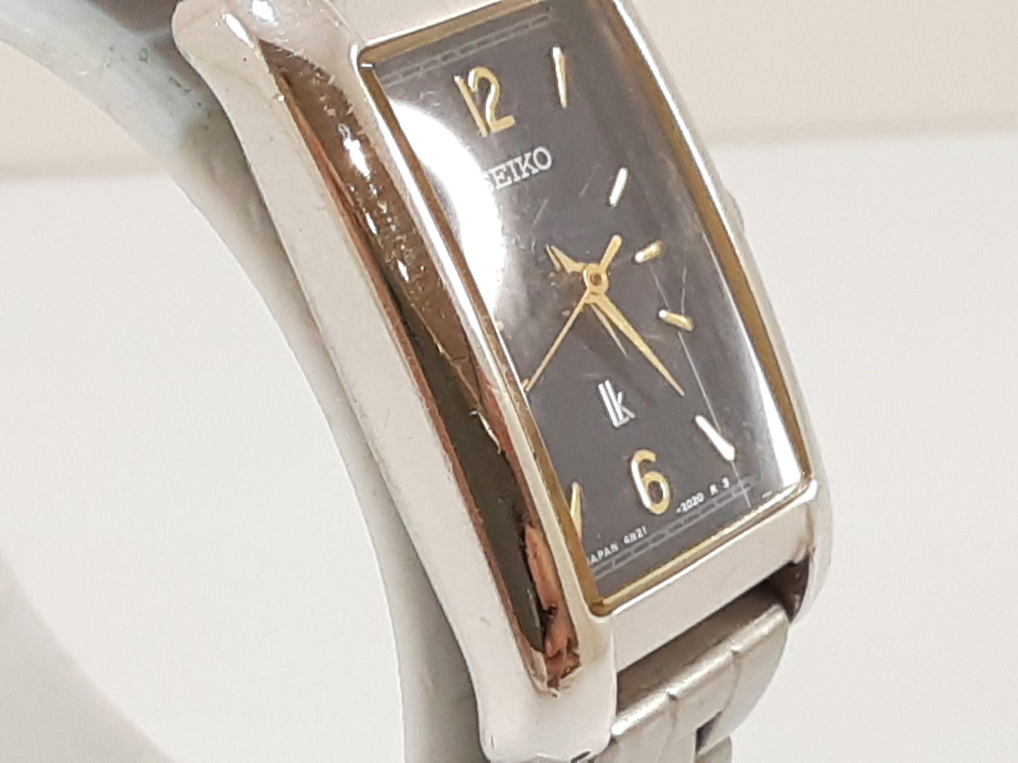 セイコー SEIKO ルキア LUKIA レディース 腕時計 4N21-5260 黒 ブラック シルバー SS アナログ クォーツ QZ ウォッチ 【中古】【送料無料】ht5539