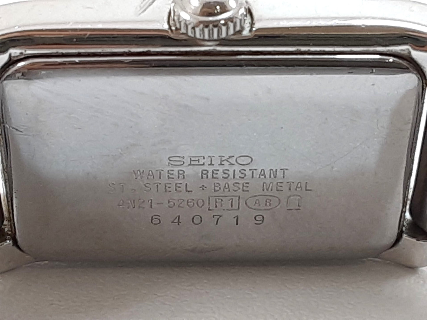 セイコー SEIKO ルキア LUKIA レディース 腕時計 4N21-5260 黒 ブラック シルバー SS アナログ クォーツ QZ ウォッチ 【中古】【送料無料】ht5539