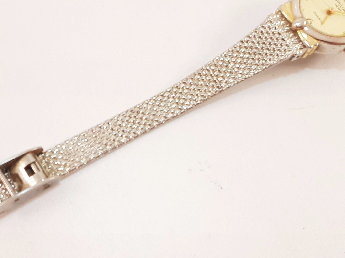 サンロード SUNLORD レディース 腕時計 S2116 アイボリー シルバー SS アナログ クォーツ QZ ウォッチ 【中古】【送料無料】 ht5543