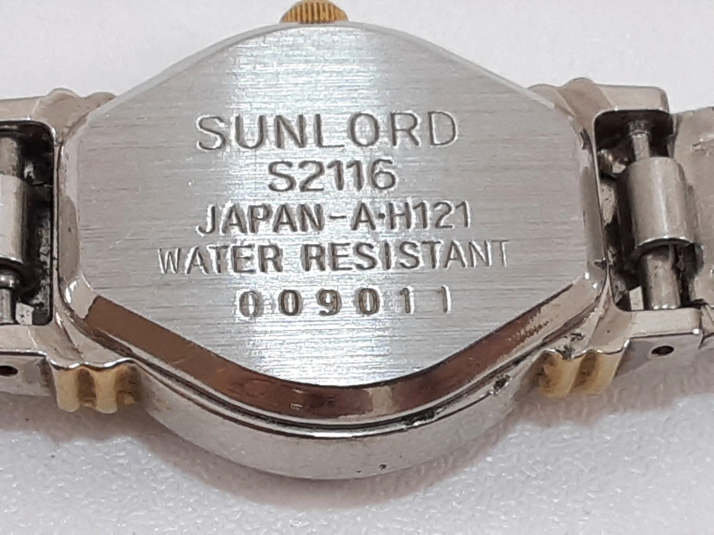 サンロード SUNLORD レディース 腕時計 S2116 アイボリー シルバー SS アナログ クォーツ QZ ウォッチ 【中古】【送料無料】 ht5543