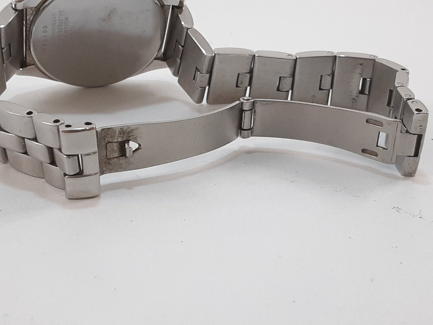 セイコー SEIKO ルキア レディース 腕時計 5Y89-0A10 黒 ブラック シルバー SS ブレス トリプル カレンダー アナログ クォーツ QZ ウォッチ LUKIA デイデイト 【中古】【送料無料】ht5557