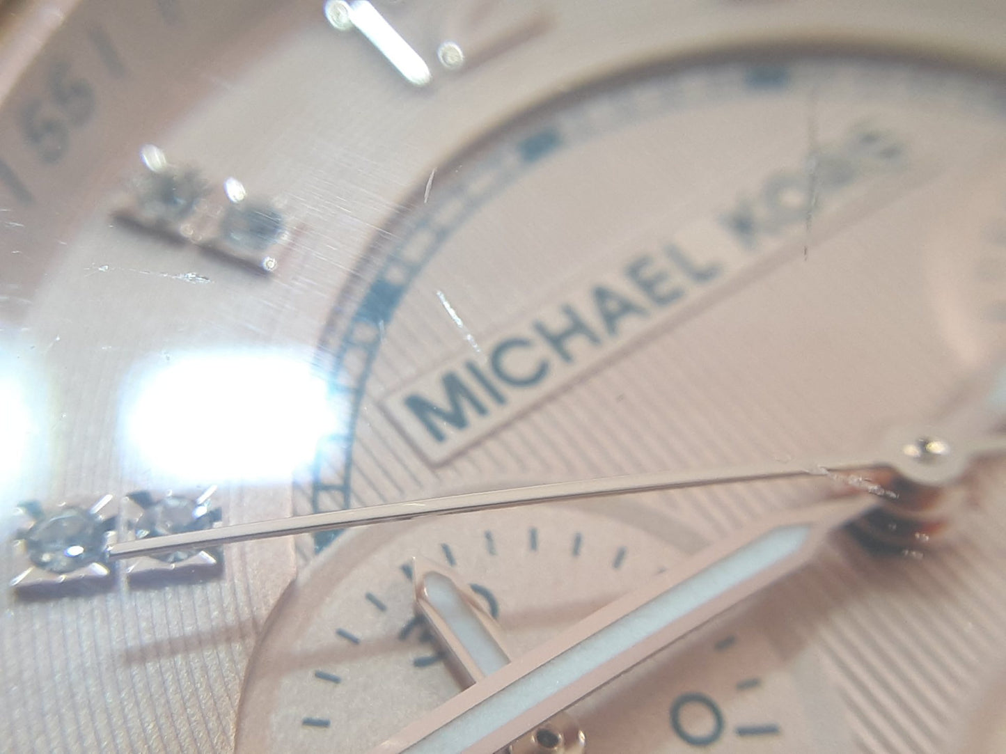 マイケルコース MICHAEL KORS パーカー クロノグラフ レディース 腕時計 デイト MK5538 ピンク ローズ ゴールド ブラウン 茶 SS GP アナログ クォーツ QZ ウォッチ PARKER 【中古】【送料無料】 ht5558