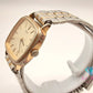 セイコー SEIKO レディース 腕時計 1421-5670 スクエア ゴールド シルバー SS GP ブレス アナログ クォーツ QZ ウォッチ 【中古】【送料無料】 ht5568