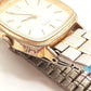 セイコー SEIKO レディース 腕時計 1421-5670 スクエア ゴールド シルバー SS GP ブレス アナログ クォーツ QZ ウォッチ 【中古】【送料無料】 ht5568