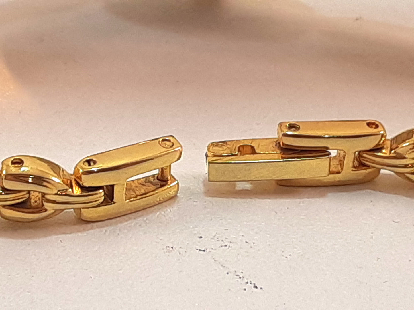 ジェイアクシス J-AXIS レディース 腕時計 ゴールド ブラウン 茶 SS GP ブレス アナログ クォーツ QZ ウォッチ 【中古】【送料無料】 ht5579