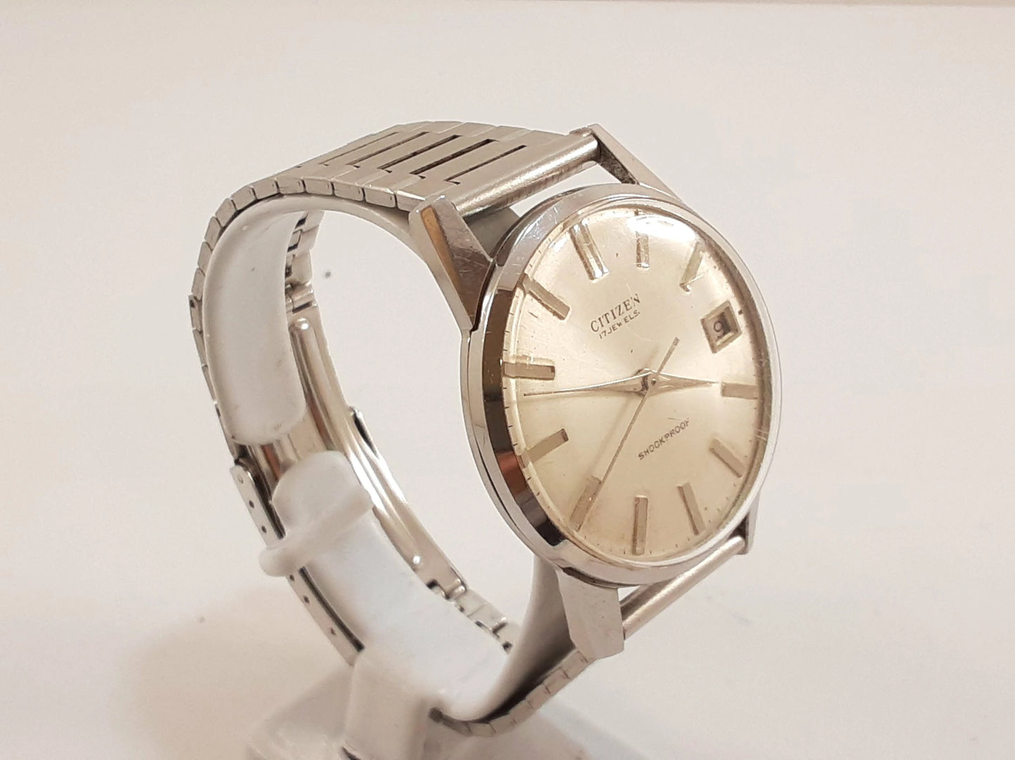 シチズン CITIZEN ホーマー デイト 手巻き 17石 HD5140812 メンズ 腕時計 シルバー SS ブレス アナログ ウォッチ アンティーク ヴィンテージ HOMER  【中古】【送料無料】 ht5587