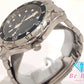 ロイヤル クイーンズ ポロ チーム Royal Queen's POLO TEAM メンズ 腕時計 SQ-201 紺 ネイビー シルバー SS ブレス アナログ クォーツ QZ ウォッチ 【中古】【送料無料】 ht5589