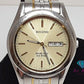 シチズン CITIZEN レグノ ソーラー メンズ 腕時計 デイデイト E101-K005299 ゴールド シルバー  SS GP ブレス アナログ クォーツ QZ ウォッチ REGUNO 【中古】【送料無料】 ht5722