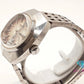 シチズン CITIZEN 28800 21石 自動巻き レディース 腕時計 デイデイト 4-661079-K カット ガラス グレー グラデ シルバー SS ブレス アンティーク ヴィンテージ アナログ AT ウォッチ 【中古】【送料無料】 ht5754