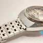 シチズン CITIZEN 28800 21石 自動巻き レディース 腕時計 デイデイト 4-661079-K カット ガラス グレー グラデ シルバー SS ブレス アンティーク ヴィンテージ アナログ AT ウォッチ 【中古】【送料無料】 ht5754