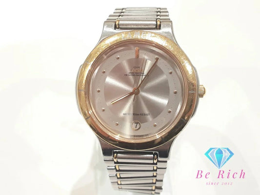 シチズン CITIZEN クラブ・ラ・メール メンズ 腕時計 5710-F70060 シルバー ゴールド SS GP ブレス アナログ クォーツ QZ ウォッチ CLUB LA MER 【中古】【送料無料】 ht5767