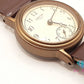 シチズン CITIZEN ベガ レディース 腕時計 2048-406346 アイボリー ブラウン 茶 SS レザー ブレス アナログ クォーツ QZ ウォッチ VEGA 【中古】【送料無料】 ht5788