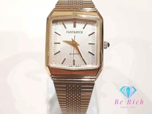 ファニー アンド リッチ FANY&RICH レディース 腕時計 L-501 シャンパン ゴールド SS GP ブレス アナログ クォーツ QZ ウォッチ    【中古】【送料無料】 ht5795