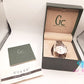 ゲス GUESS メンズ 腕時計 クロノグラフ デイト GC7000 ブロンズ系 シルバー SS ブレス アナログ クォーツ QZ ウォッチ 【中古】【送料無料】 ht5798