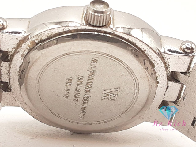バレンチノ ロレンタ VALENTINO ROLENTA レディース 腕時計 VR-110 シルバー SS  ブレス アナログ クォーツ QZ ドレス ウォッチ 【中古】【送料無料】 ht5800