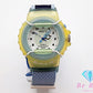 カシオ CASIO G-SHOCK Baby-G ベビージー レディース 腕時計 BG-11 白 ホワイト ライトブルー 水色 SS 樹脂 ファブリック ブレス アナログ クォーツ QZ ウォッチ Gショック  【中古】【送料無料】 ht5817