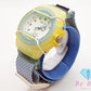 カシオ CASIO G-SHOCK Baby-G ベビージー レディース 腕時計 BG-11 白 ホワイト ライトブルー 水色 SS 樹脂 ファブリック ブレス アナログ クォーツ QZ ウォッチ Gショック  【中古】【送料無料】 ht5817