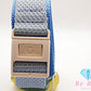 カシオ CASIO G-SHOCK Baby-G ベビージー レディース 腕時計 BG-11 白 ホワイト ライトブルー 水色 SS 樹脂 ファブリック ブレス アナログ クォーツ QZ ウォッチ Gショック  【中古】【送料無料】 ht5817