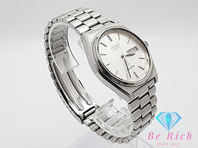 セイコー SEIKO シルバーウェーブ デイデイト 8229-8000 メンズ 腕時計 シルバー SS ブレス アナログ クォーツ QZ ウォッチ ヴィンテージ アンティーク Silver Wave 【中古】【送料無料】 ht5821