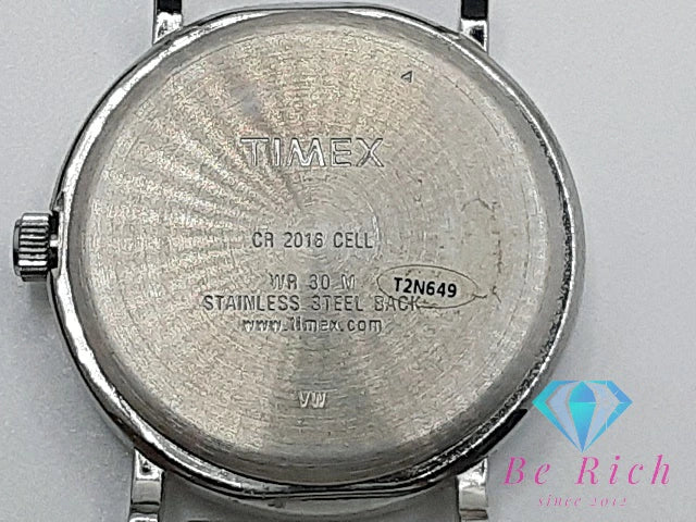 タイメックス TIMEX Weekender ウィークエンダー メンズ 腕時計 T2N649 グレー SS ナイロン ブレス アナログ クォーツ QZ ウォッチ  【中古】【送料無料】 ht5826