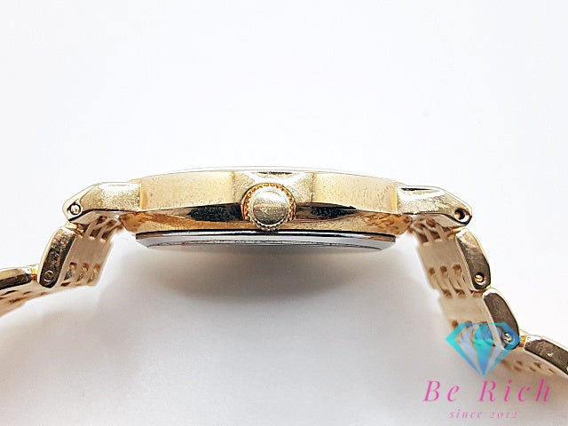 ビジューターナー BIJOUX TERNER K-17037G 腕時計 クリーム ゴールド SS GP ブレス アナログ クォーツ QZ ウォッチ ユニセックス ボーイズ メンズ レディース  【中古】【送料無料】 ht5855