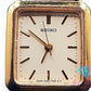 セイコー SEIKO レディース 腕時計 4N21-5120 アイボリー スクエア SS ブレス アナログ クォーツ QZ ウォッチ  【中古】【送料無料】 ht5857