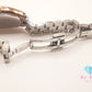 フォリフォリ Folli Follie レディース 腕時計 WF5R084BZS 白 ホワイト ピンク ゴールド シルバー SS GP ブレス アナログ クォーツ QZ ウォッチ ラインストーン 【中古】【送料無料】 ht5860