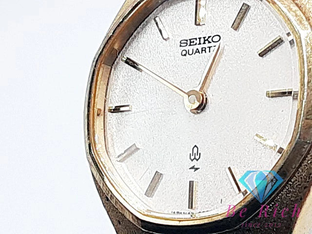 セイコー SEIKO レディース 腕時計 43-7000 オクタゴン 八角 ゴールド SS GP ブレス アナログ クォーツ QZ ウォッチ アンティーク ヴィンテージ   【中古】【送料無料】 ht5865