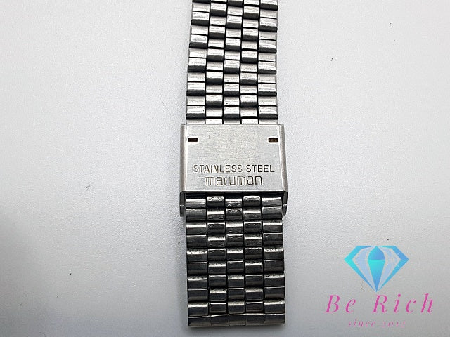 セイコー SEIKO アルバ メンズ 腕時計 デイデイト V743-5A00 スクエア 青 ブルー シルバー SS ブレス アナログ クォーツ QZ ウォッチ ALBA 【中古】【送料無料】 ht5875