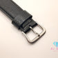 セイコー SEIKO アルファ メンズ 腕時計 クロノグラフ デイト V657-8010 シルバー 黒 ブラック SS レザー ブレス アナログ クォーツ QZ ウォッチ ALFA  【中古】【送料無料】 ht5888