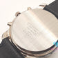 セイコー SEIKO アルファ メンズ 腕時計 クロノグラフ デイト V657-8010 シルバー 黒 ブラック SS レザー ブレス アナログ クォーツ QZ ウォッチ ALFA  【中古】【送料無料】 ht5888