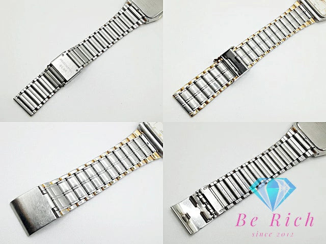 セイコー SEIKO ドルチェ 腕時計 7732-5000 シルバー ゴールド SS GP ブレス アナログ クォーツ QZ ウォッチ DOLCE ユニセックス メンズ レディース 【中古】【送料無料】 ht5892