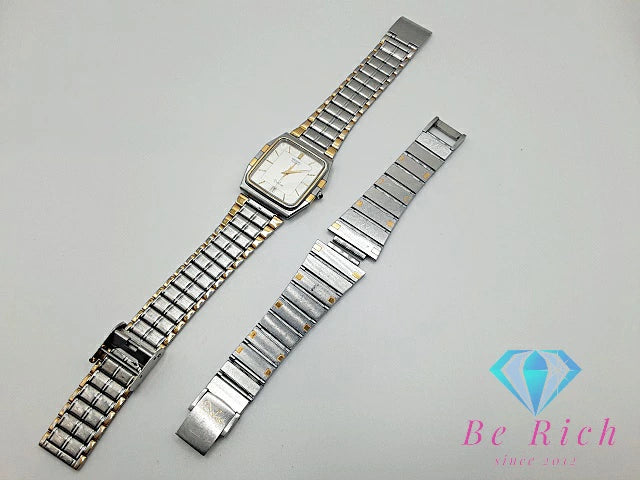 セイコー SEIKO ドルチェ 腕時計 7732-5000 シルバー ゴールド SS GP ブレス アナログ クォーツ QZ ウォッチ DOLCE ユニセックス メンズ レディース 【中古】【送料無料】 ht5892