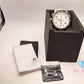 ニクソン NIXON THE 51-30 クロノグラフ デイト メンズ 腕時計 ビッグ フェイス 白 ホワイト シルバー SS ブレス アナログ クォーツ QZ ウォッチ 【中古】【送料無料】 ht5923