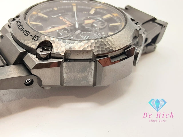 美品 カシオ CASIO G-SHOCK MR-G 鎚起 ( ついき ) 電波 ソーラー メンズ 腕時計 MRG-G2000HB -1AJR 黒 ブラック チタン ブレス アナログ クォーツ スポーツ カジュアル ウォッチ 高級 最高峰 Gショック ジーショック チタニウム 【中古】【送料無料】 ht5924