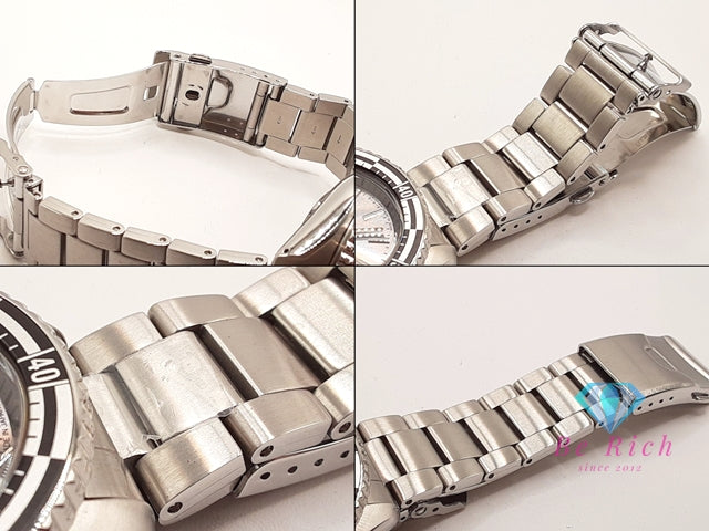 セイコー SEIKO 5 4R36-15E0 自動巻き メンズ 腕時計 デイデイト シルバー SS ブレス AT オートマ ウォッチ ファイブ Five  【中古】【送料無料】 ht5926