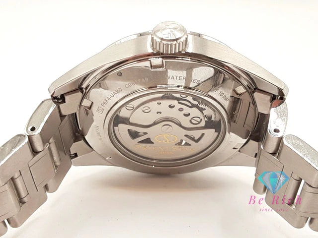 オリエント スター ORIENT STAR モダン スケルトン 自動巻 メンズ 腕時計 F6F4-UAB0  白 ホワイト シルバー SS ブレス アナログ ウォッチ コンテンポラリー Modern Skeleton 【中古】【送料無料】 ht5929