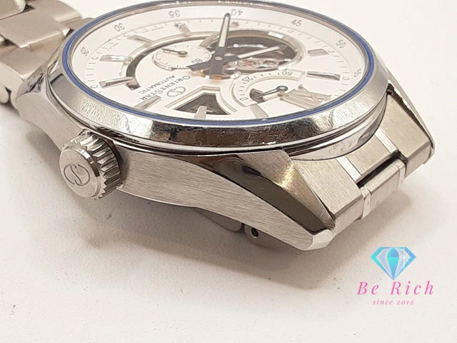オリエント スター ORIENT STAR モダン スケルトン 自動巻 メンズ 腕時計 F6F4-UAB0  白 ホワイト シルバー SS ブレス アナログ ウォッチ コンテンポラリー Modern Skeleton 【中古】【送料無料】 ht5929