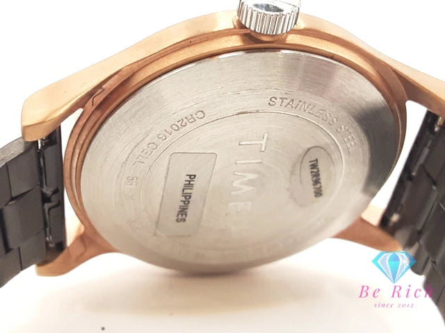 タイメックス TIMEX MK1 steel スチール メンズ 腕時計 TW2R96700 黒 ブラック SS ブレス アナログ クォーツ QZ ウォッチ  【中古】【送料無料】 ht5931