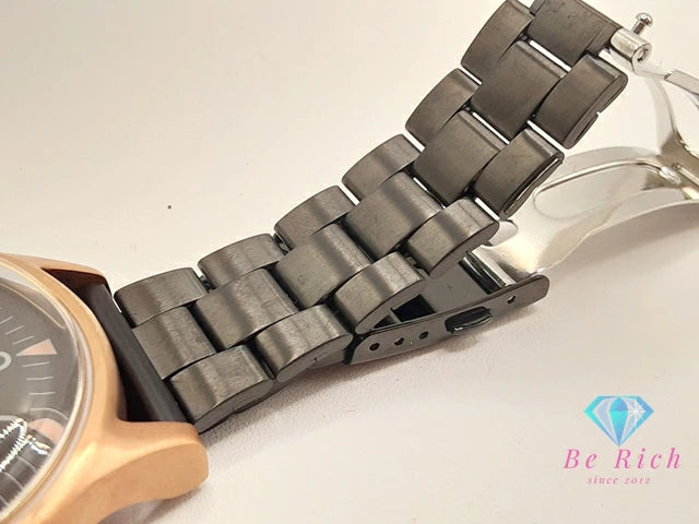 タイメックス TIMEX MK1 steel スチール メンズ 腕時計 TW2R96700 黒 ブラック SS ブレス アナログ クォーツ QZ ウォッチ  【中古】【送料無料】 ht5931
