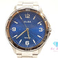 セイコー SEIKO アルバ メンズ 腕時計 VJ21-KNF0 青 ブルー シルバー SS ブレス アナログ クォーツ QZ ウォッチ ALBA 【中古】【送料無料】 ht5932