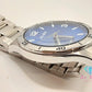 セイコー SEIKO アルバ メンズ 腕時計 VJ21-KNF0 青 ブルー シルバー SS ブレス アナログ クォーツ QZ ウォッチ ALBA 【中古】【送料無料】 ht5932