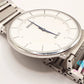 セイコー SEIKO Dolce ドルチェ メンズ 腕時計 4J40-0AC0 ホワイト シルバー SS ブレス アナログ クォーツ QZ ウォッチ  【中古】【送料無料】 ht5940